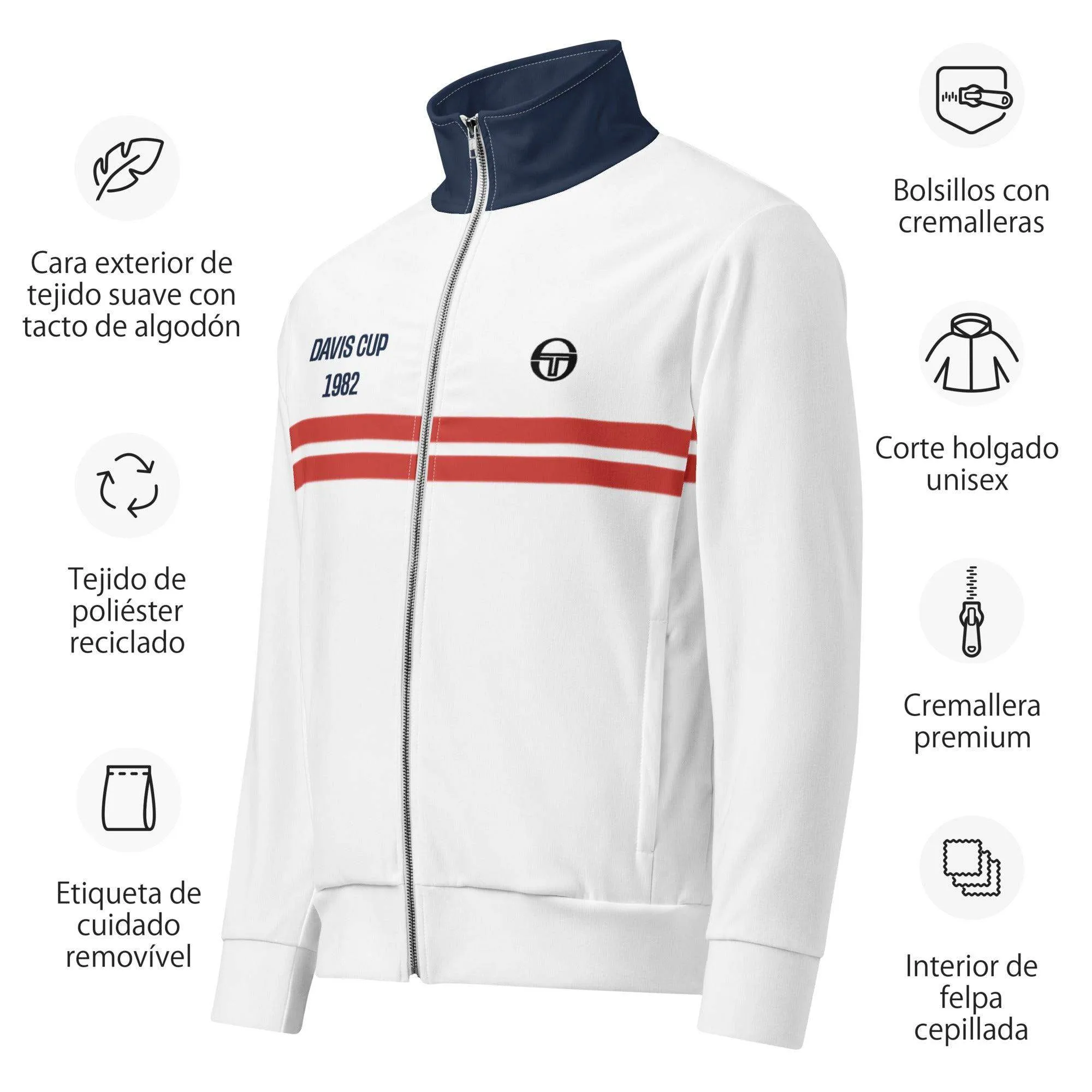 1982 Davis Cup Track Jacket