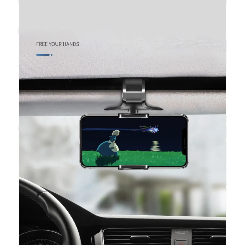 3 in 1 Car GPS Smartphone Holder: Dashboard / Visor Clamp   AC Grid Clip for FLY LIFE COMPACT 4G (2018) - Black