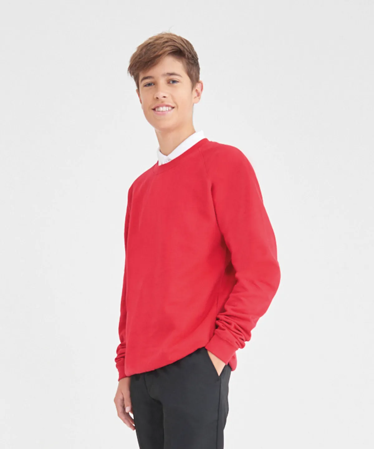 Academy Claret - Senior Academy raglan sweatshirt