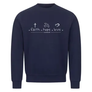 Aktion: Faith Hope Love Sweatshirt