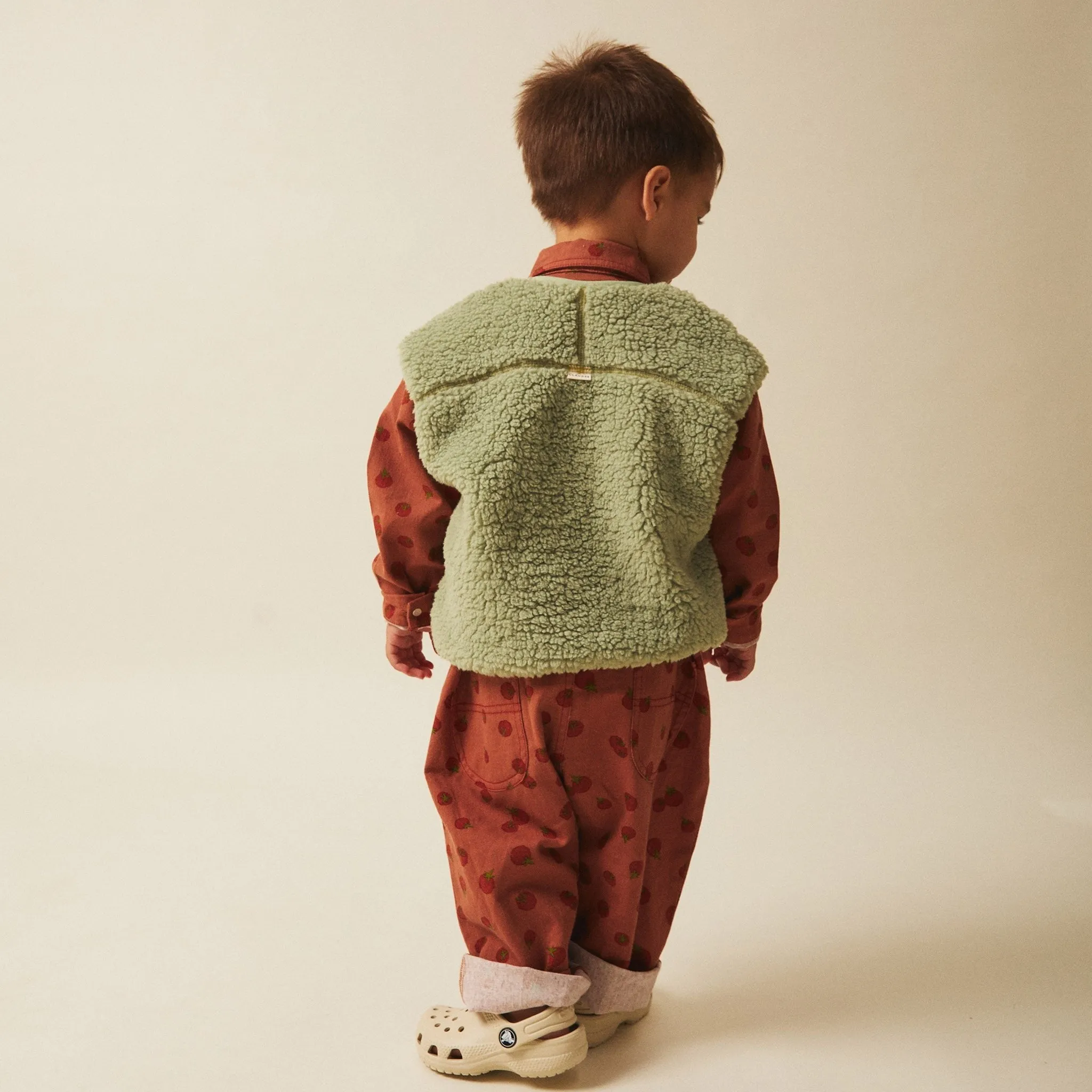 Baby Alma Gilet Sage