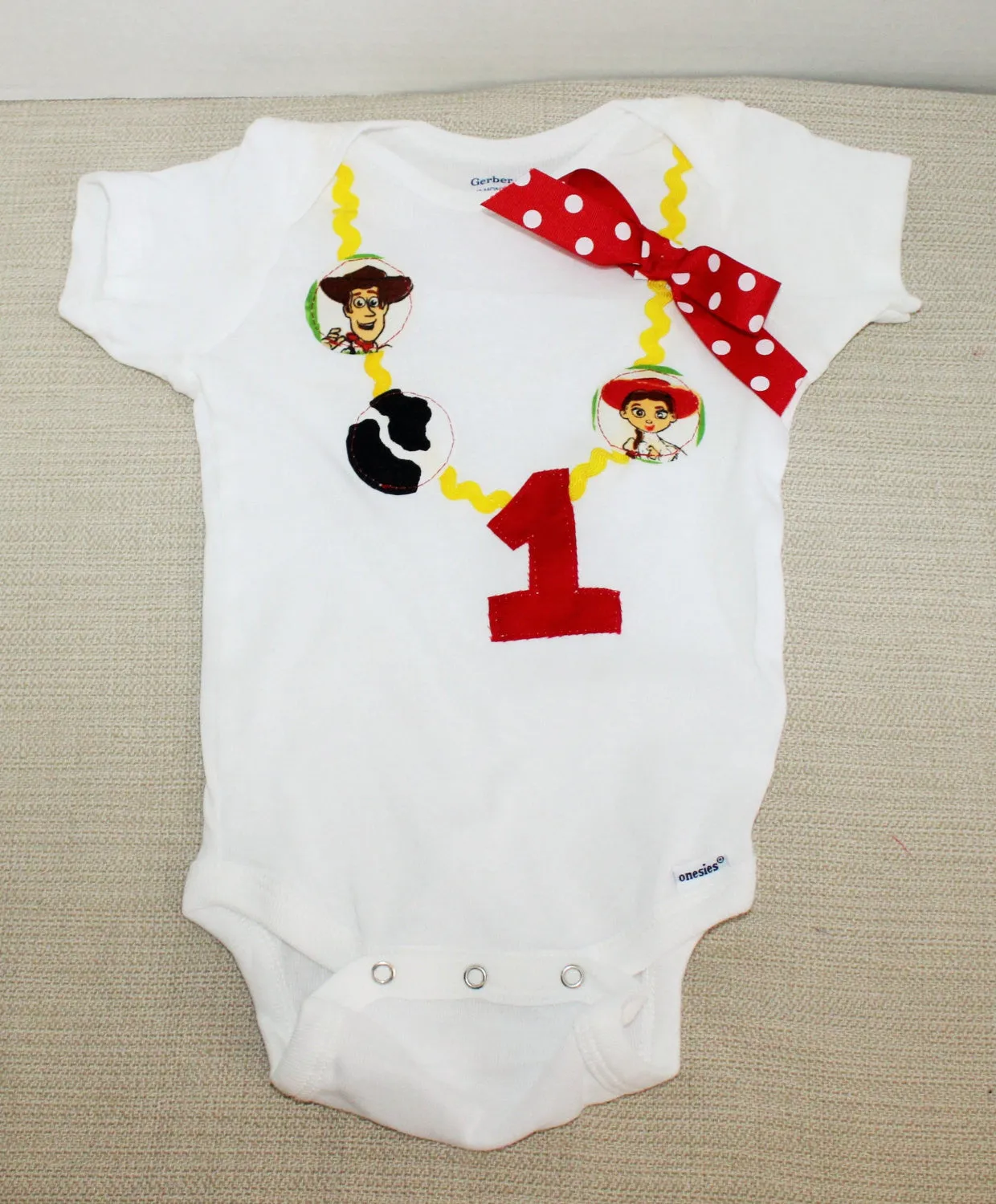 Baby Girl/Toddler cake smash outfit with party hat, Toy Story Cake smash Jessie outfit, Girls cake smash outfit, Toy Story Woody Jessie Buzz
