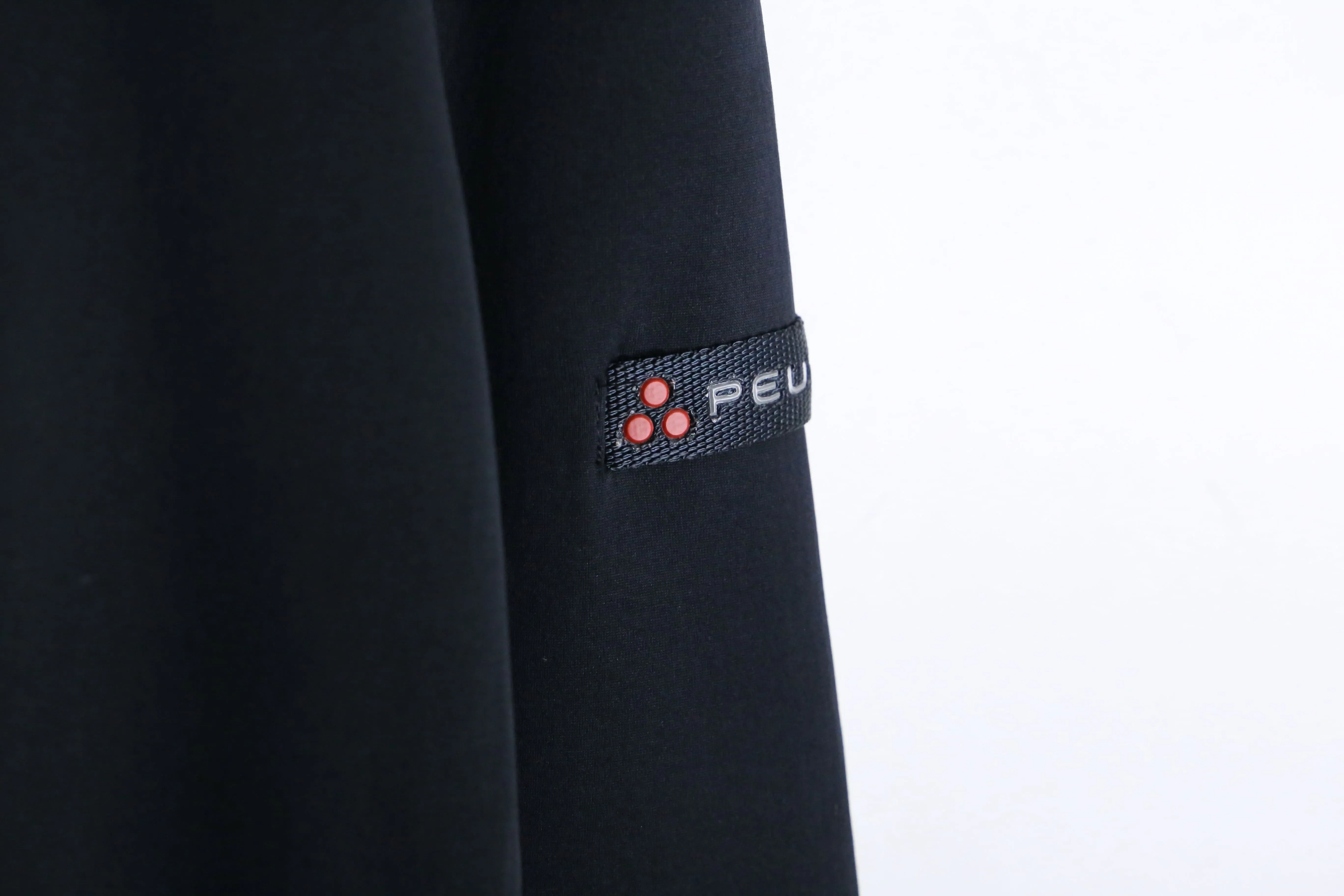 black color high neck track jacket