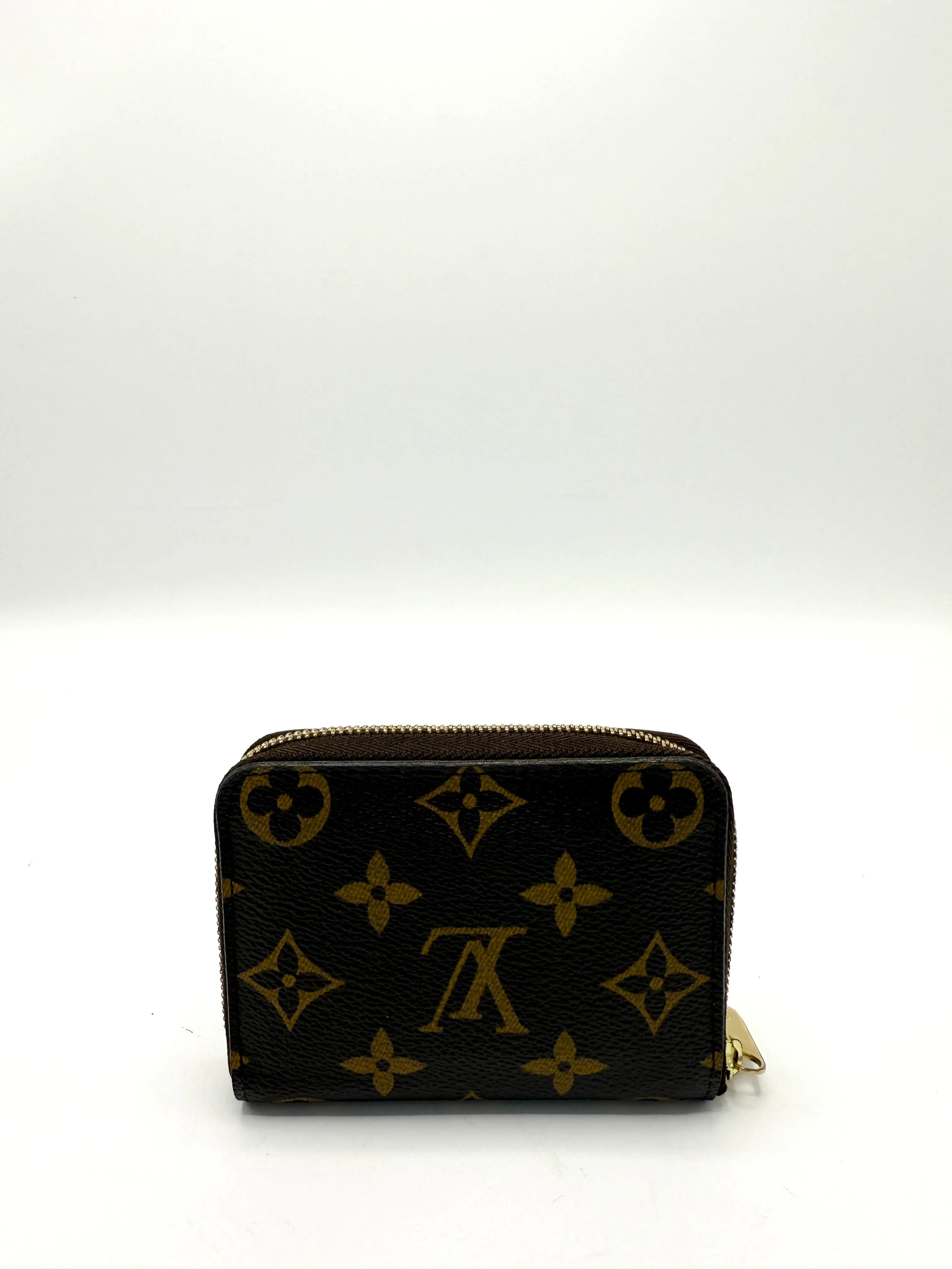 Brown Monogram Compact Zippy Wallet