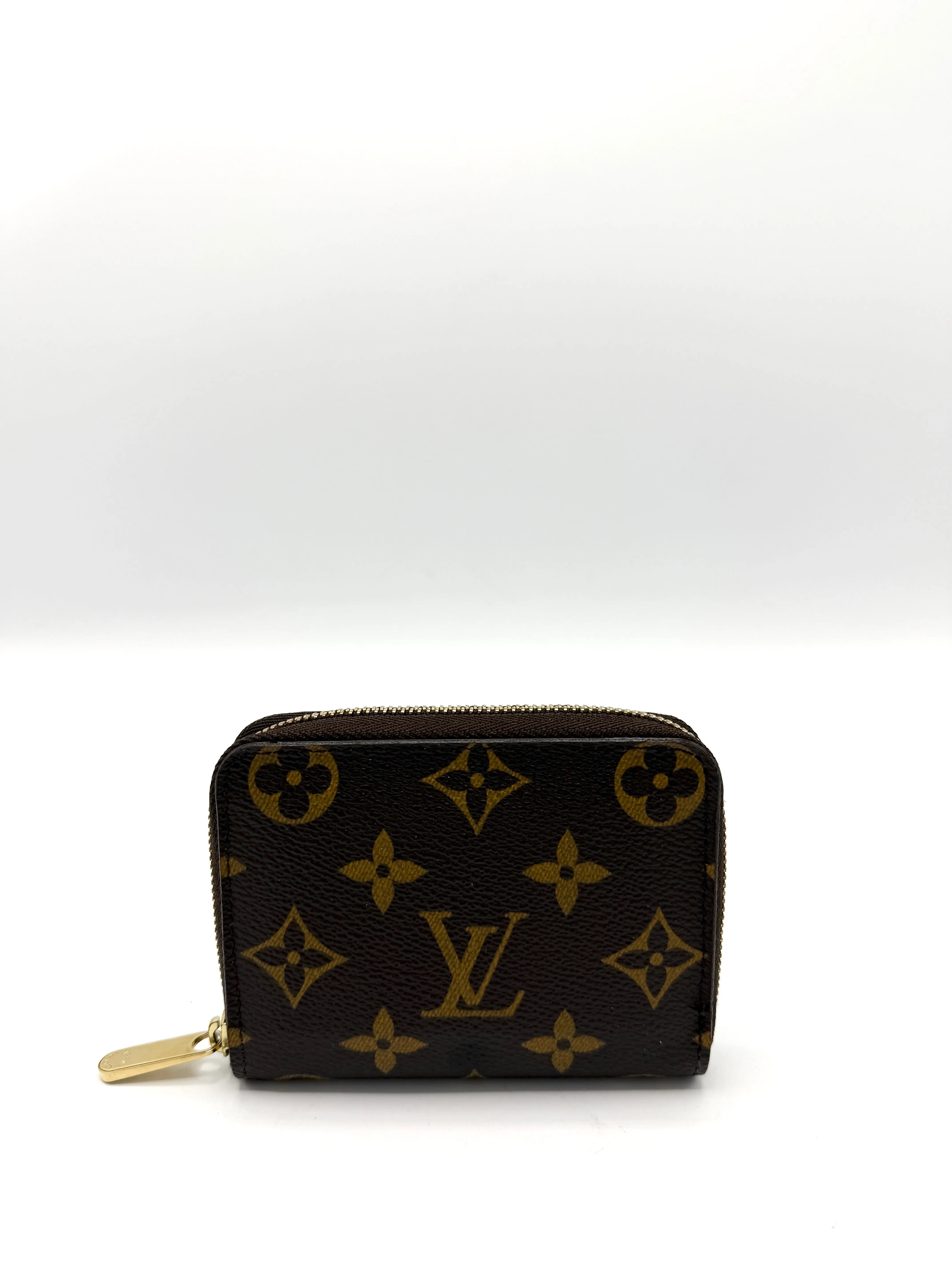 Brown Monogram Compact Zippy Wallet