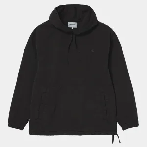 Carhartt WIP Hooded Carson Sweatshirt - Black Stone Wash