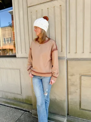Cheerleader Oversized Sweatshirt