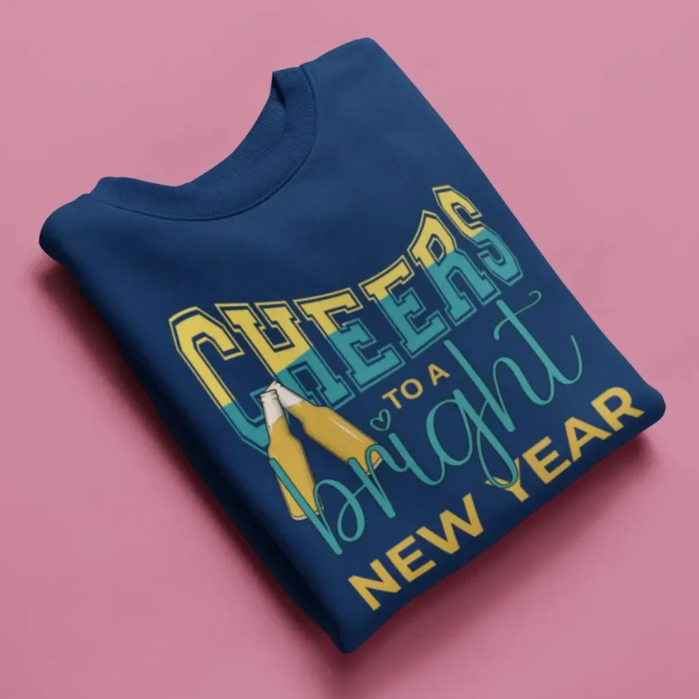 Cheers to a Bright New Year Unisex Sweatshirt