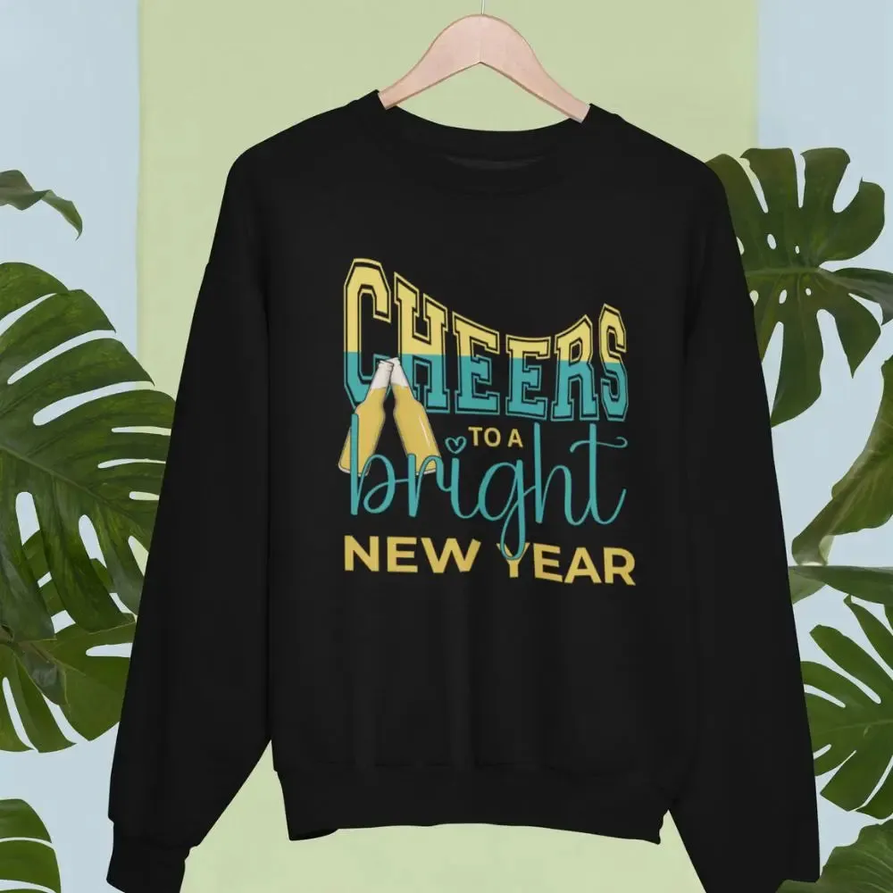 Cheers to a Bright New Year Unisex Sweatshirt