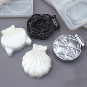 Compact Makeup Mirror Silicone Resin Mold