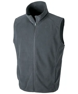 Core microfleece gilet | Charcoal