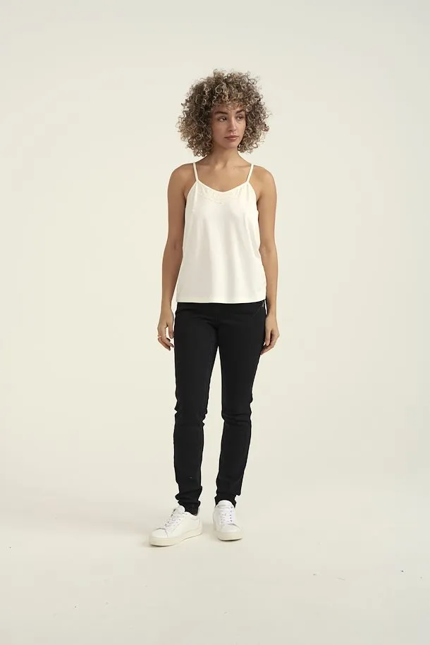 Cream Trulla Jersey Top