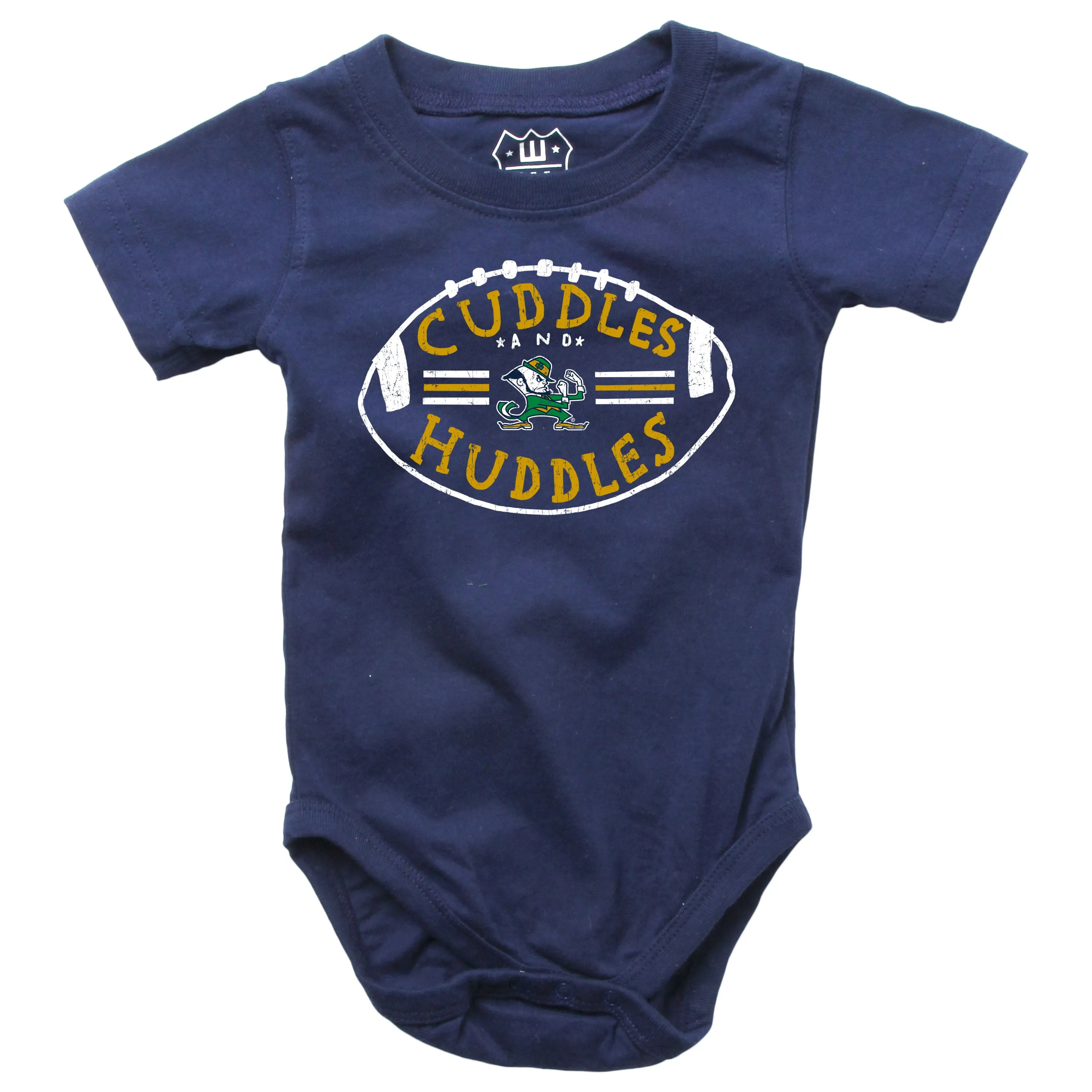 Cuddles and Fighting Irish Huddles Baby Bodysuit