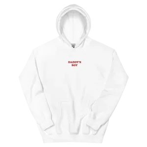 Daddy's Boy Embroidered Hoodie