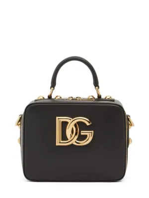 Dolce&amp;Gabbana   Small 3.5 leather top handle bag 