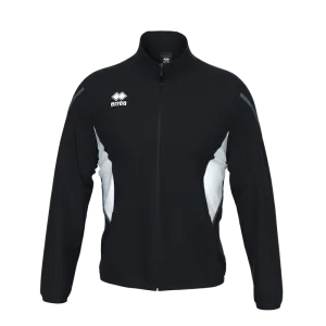 ERREA CHRISTOPHER FULL ZIP TRACK JACKET BLACK WHITE ANTHRACITE
