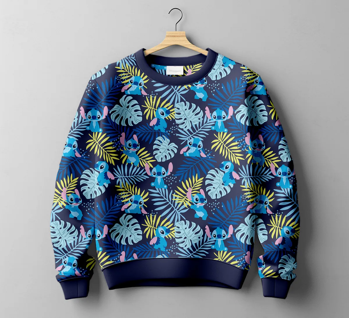 Fluffy Friends Ohana - Kids Crew Neck Sweatshirt