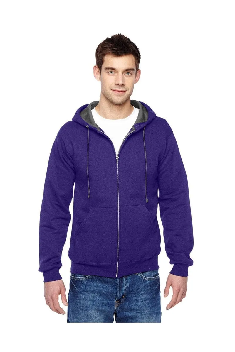 Fruit of the Loom SF73R: Adult 7.2 oz. SofSpun(r) Full-Zip Hooded Sweatshirt