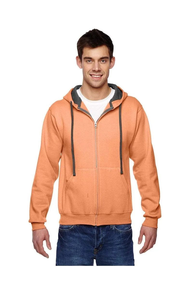 Fruit of the Loom SF73R: Adult 7.2 oz. SofSpun(r) Full-Zip Hooded Sweatshirt