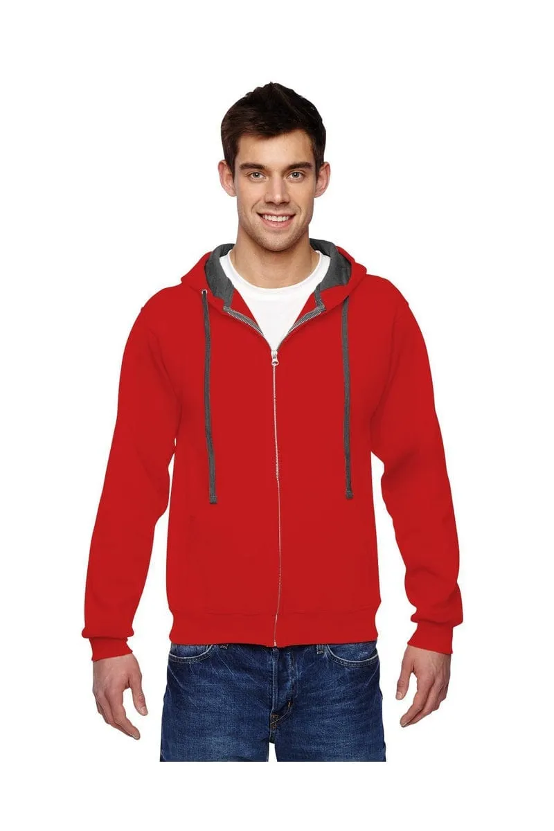 Fruit of the Loom SF73R: Adult 7.2 oz. SofSpun(r) Full-Zip Hooded Sweatshirt