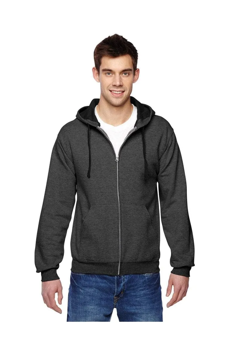 Fruit of the Loom SF73R: Adult 7.2 oz. SofSpun(r) Full-Zip Hooded Sweatshirt