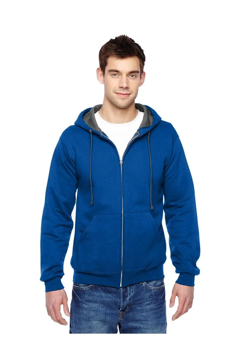 Fruit of the Loom SF73R: Adult 7.2 oz. SofSpun(r) Full-Zip Hooded Sweatshirt