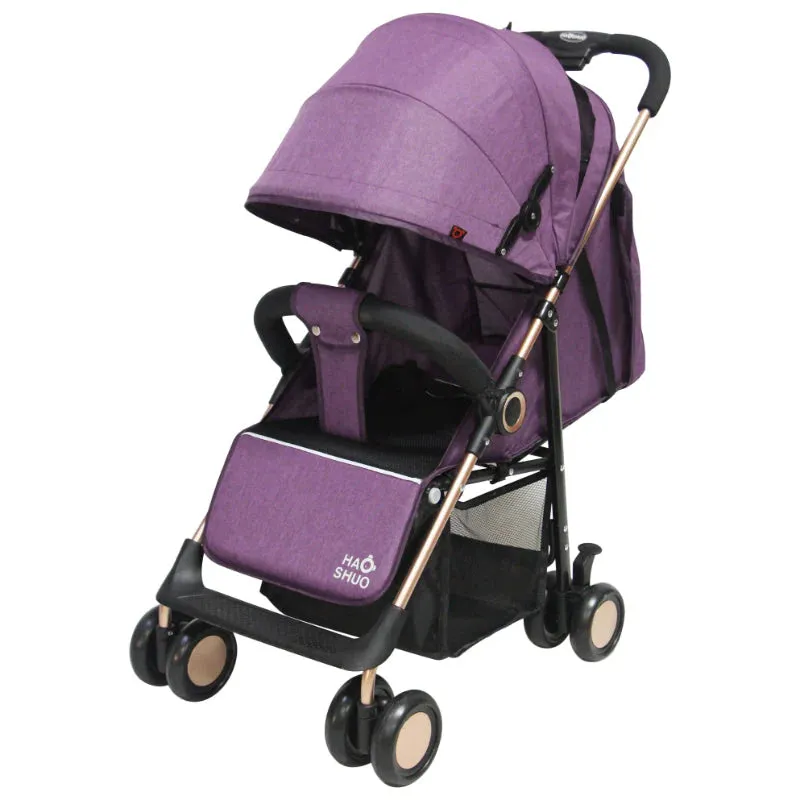 Haoshuo Compact Foldable Baby Stroller