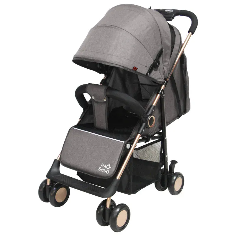 Haoshuo Compact Foldable Baby Stroller