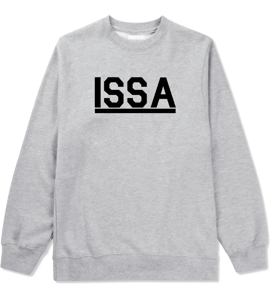 ISSA Mens Crewneck Sweatshirt