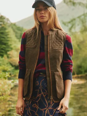 Joules Cawthorne Tweed Gilet