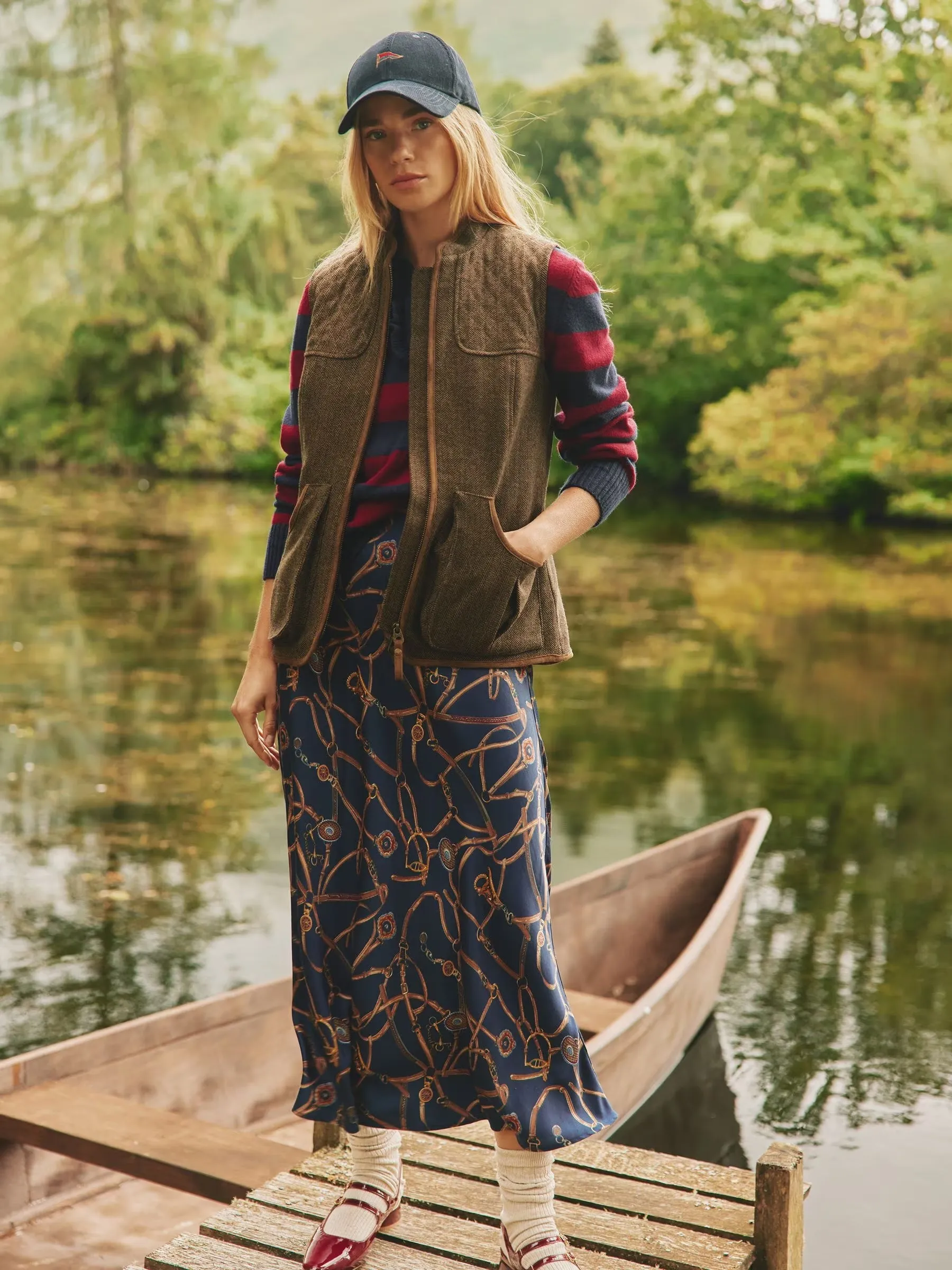 Joules Cawthorne Tweed Gilet