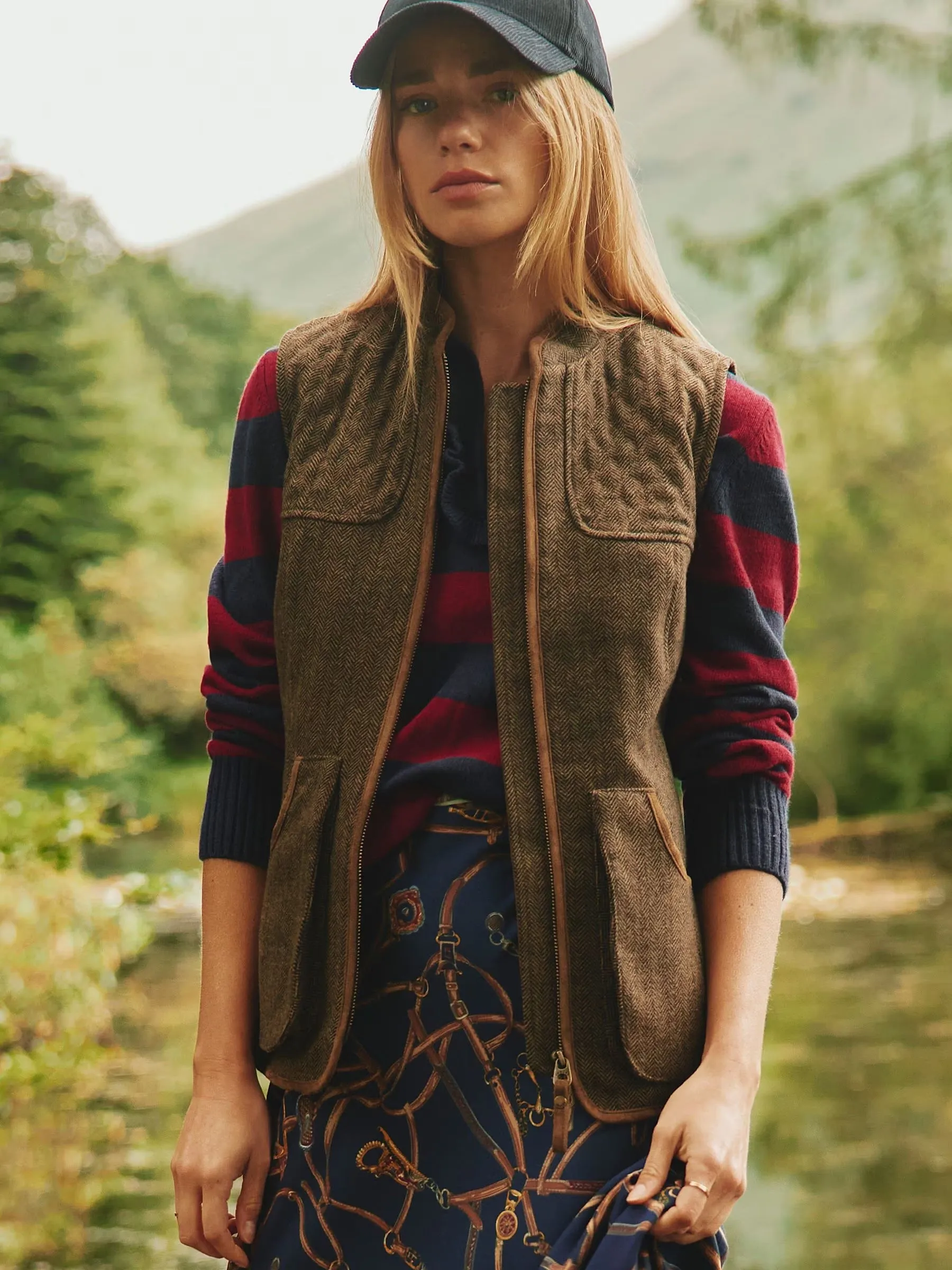 Joules Cawthorne Tweed Gilet