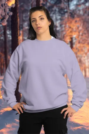 Lavender Oversized Sweatshirt for women