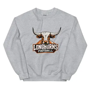 Longhorns Football Vintage Retro Sweatshirt