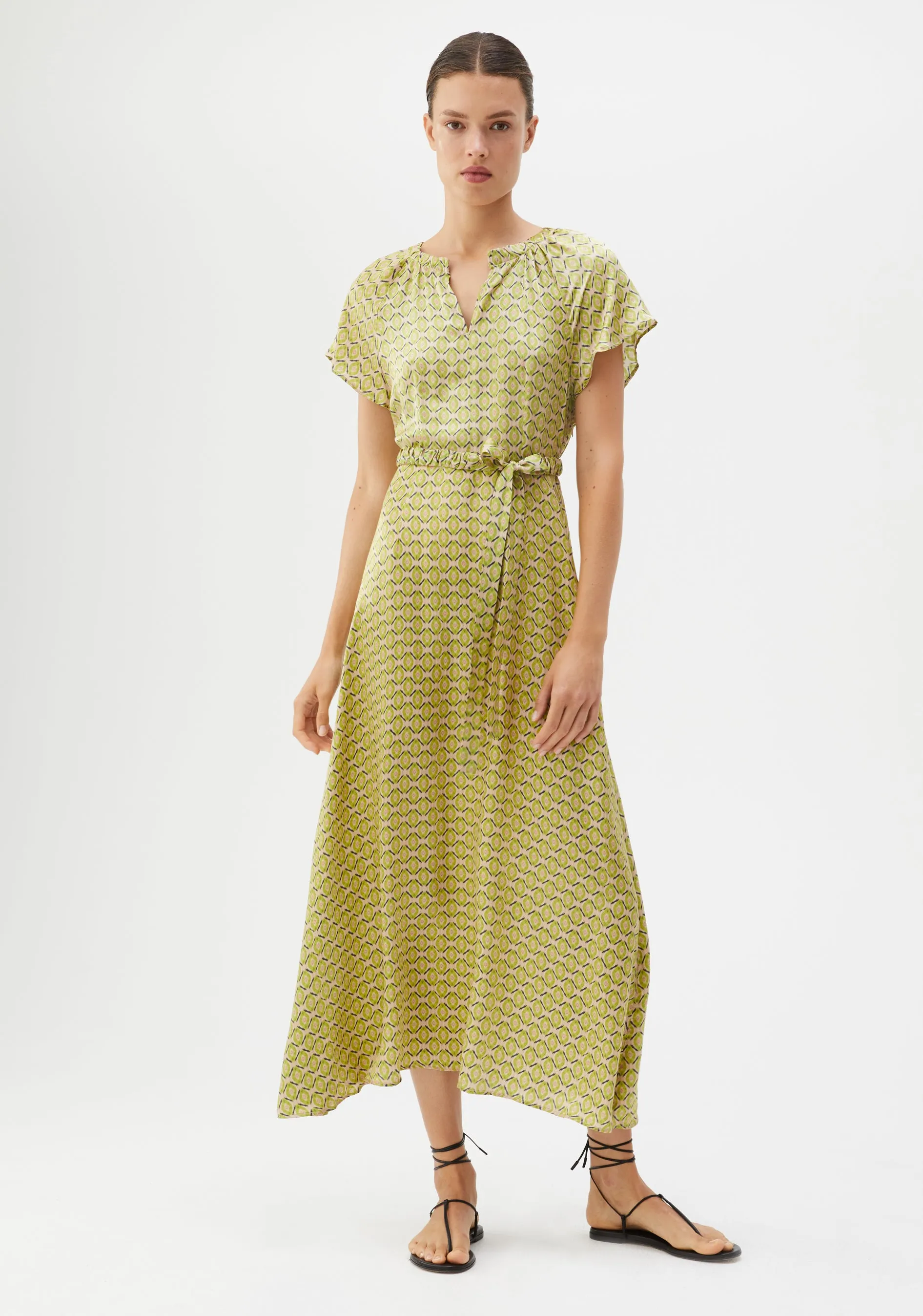 Lucca Midi Dress_Print