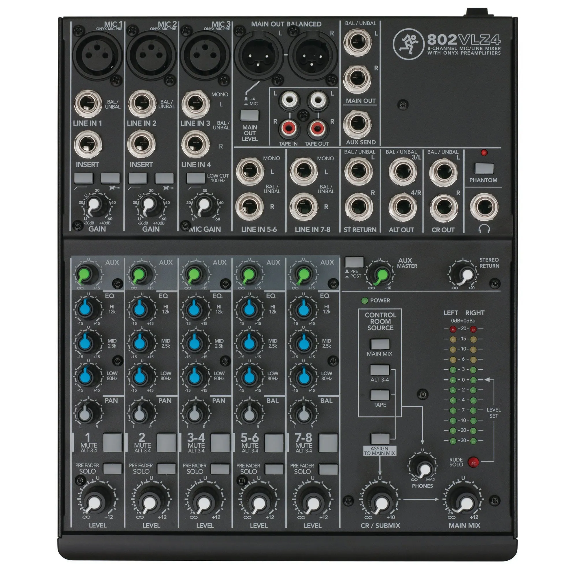 Mackie 8-Channel Ultra-Compact Mixer