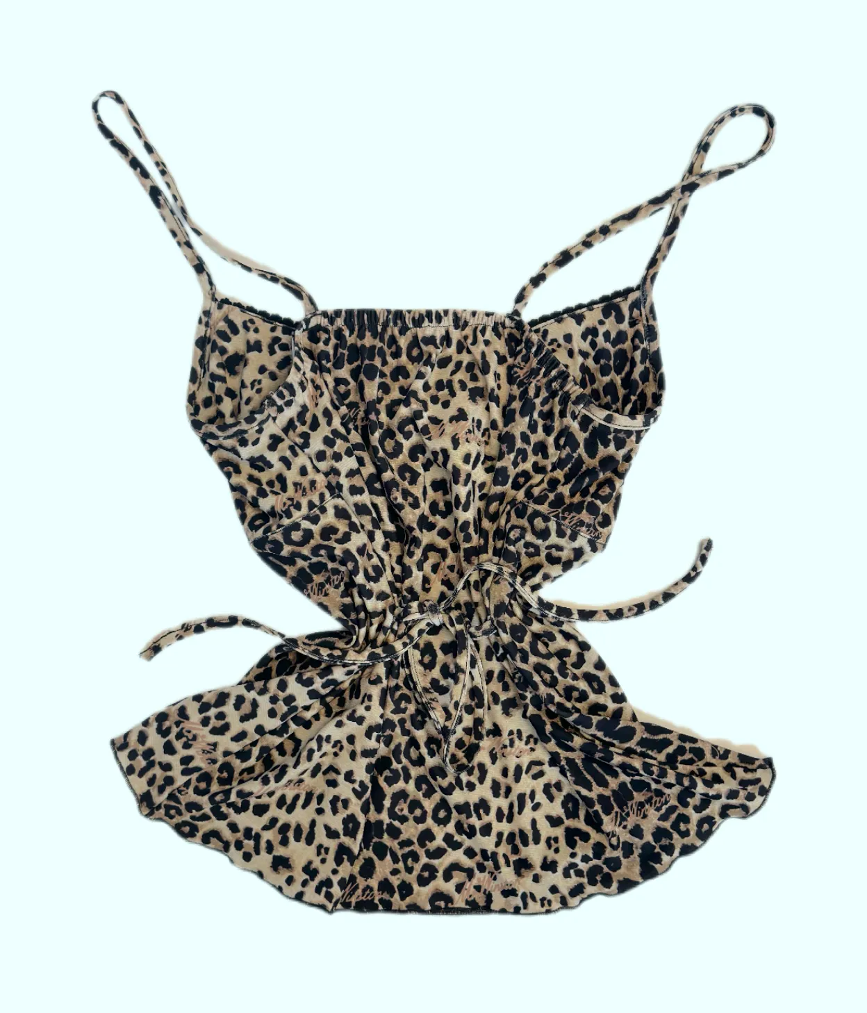 MADE-TO-ORDER: Monogram Leopard Cami