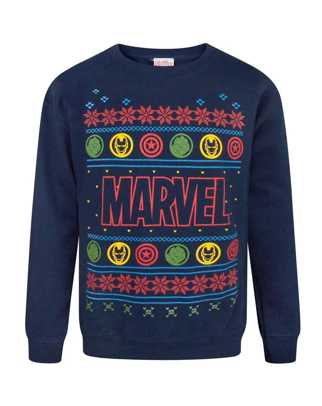 Marvel Boys Blue Sweatshirt