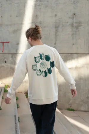Men's Sweatshirt | Green Wolf