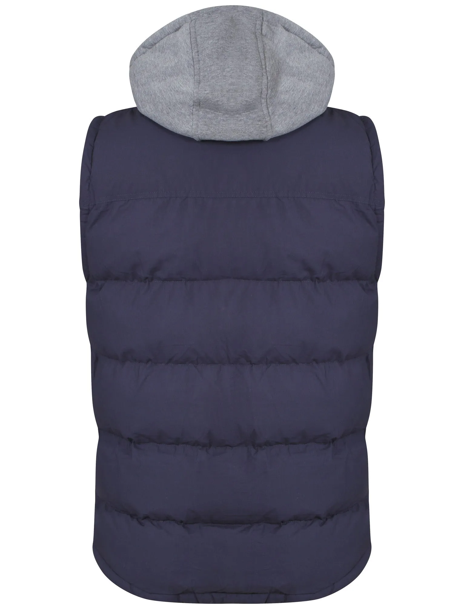 Mens Tokyo Laundry Brunel Hooded Gilet in Blue