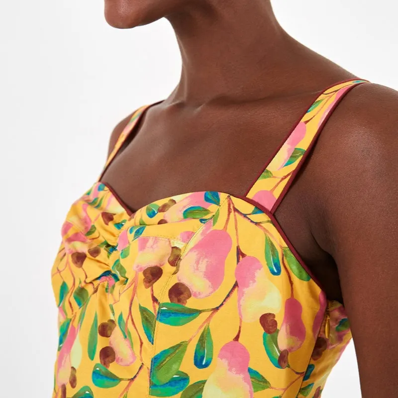 Mini Cashew Midi Dress