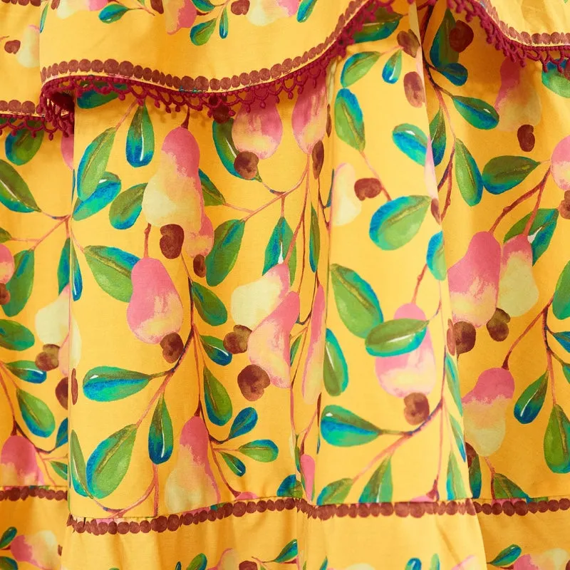 Mini Cashew Midi Dress