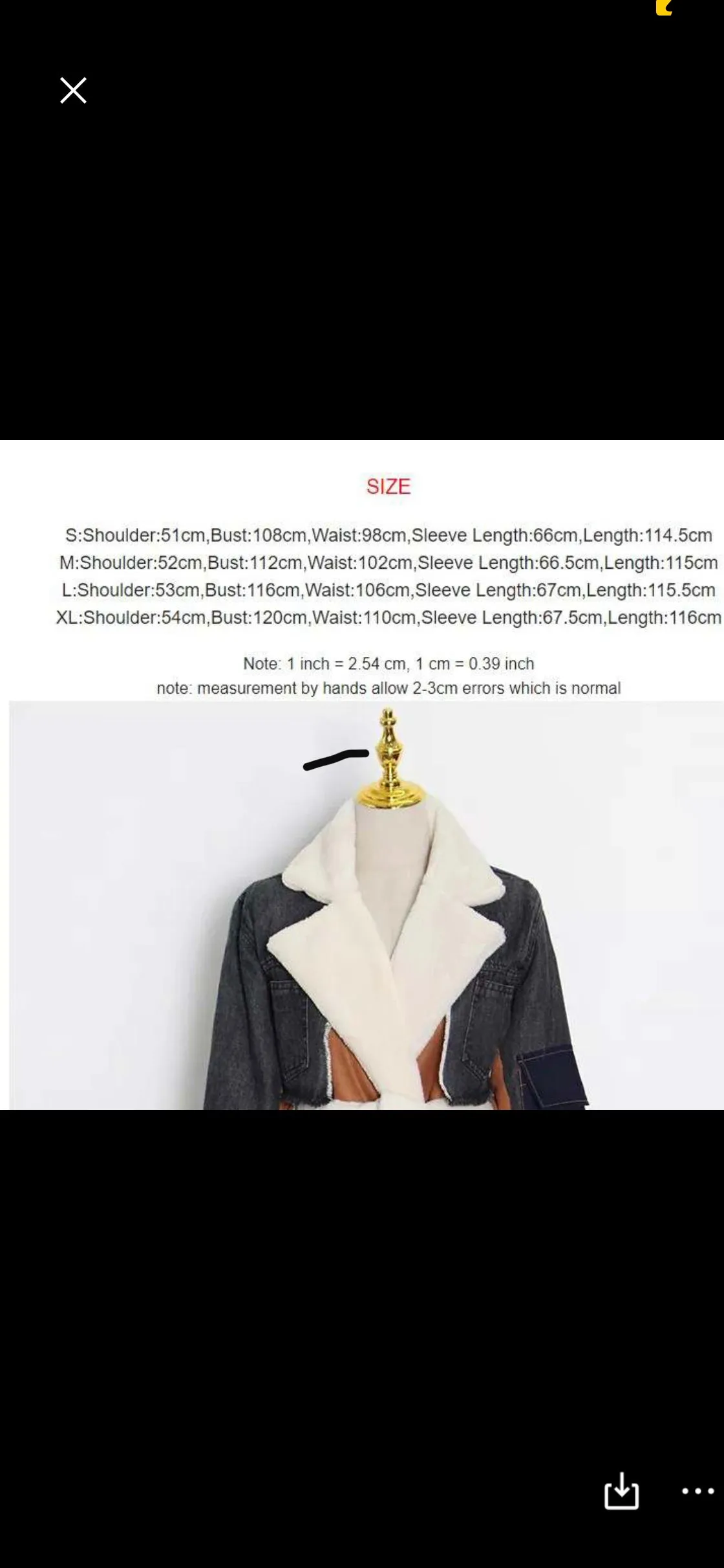 Miss Authentic - Denim Patchwork Coat