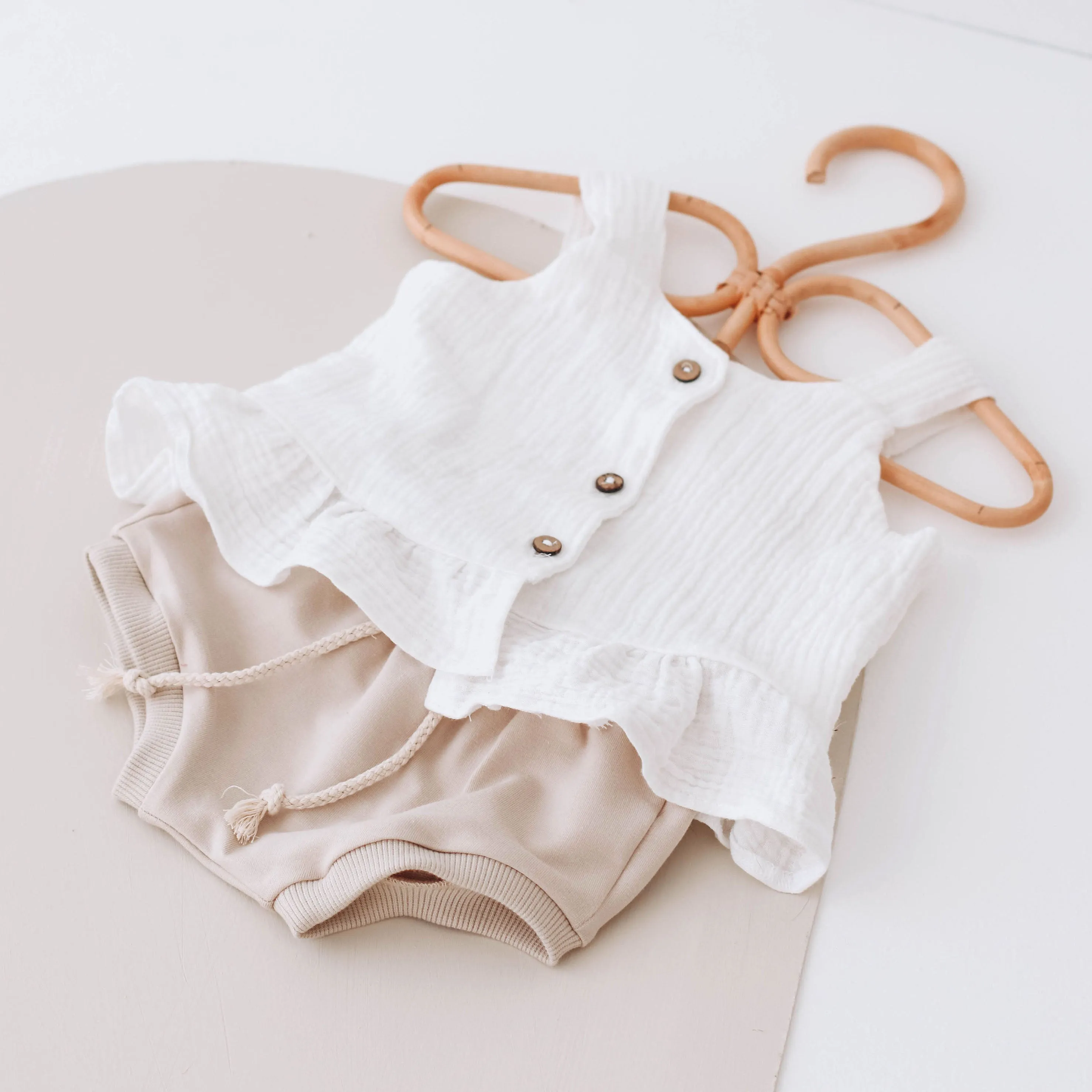 Muslin summer top WITH BUTTONS