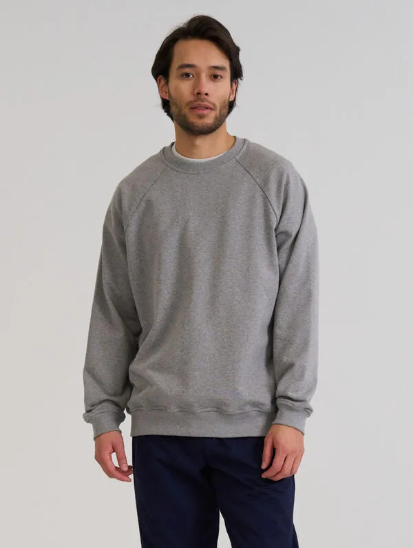New Classic Sweatshirt Light Melange Grey
