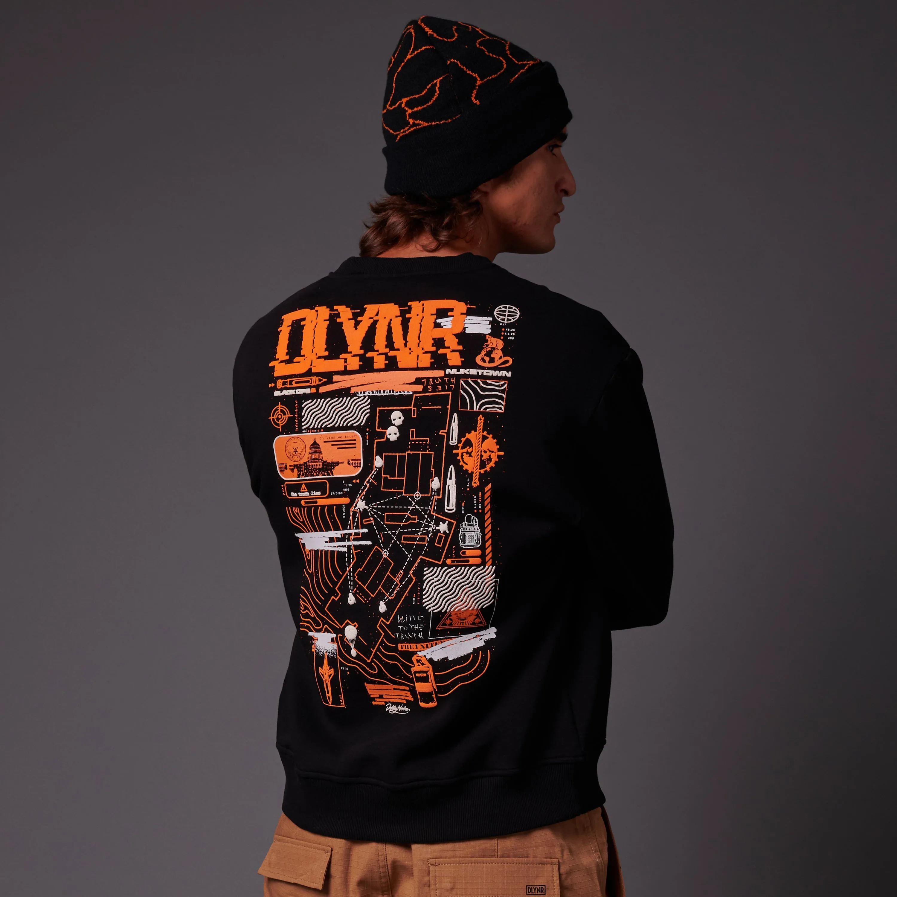 Nuketown Crewneck Black