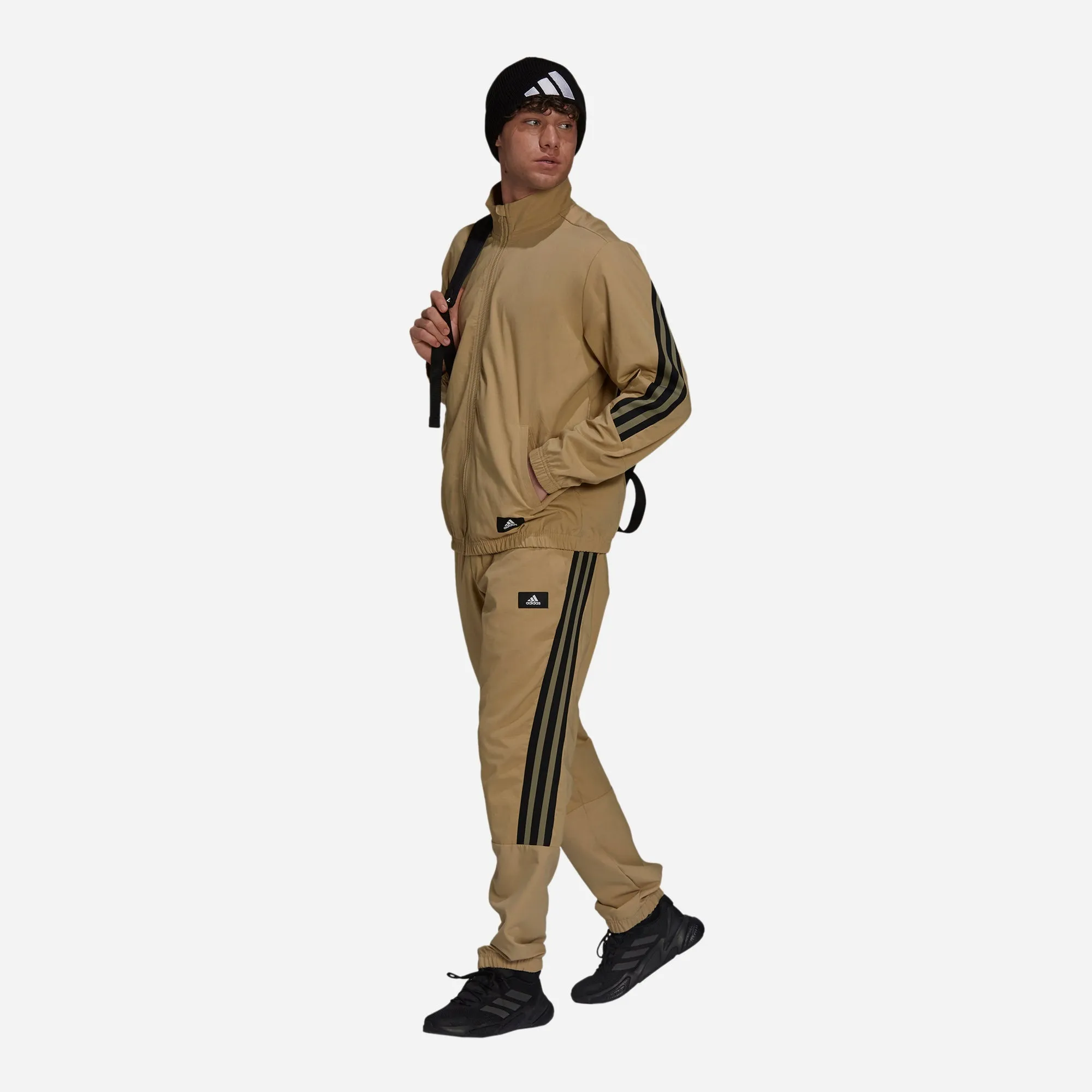 Áo Khoác Nam Adidas Future Icons Woven - Nâu