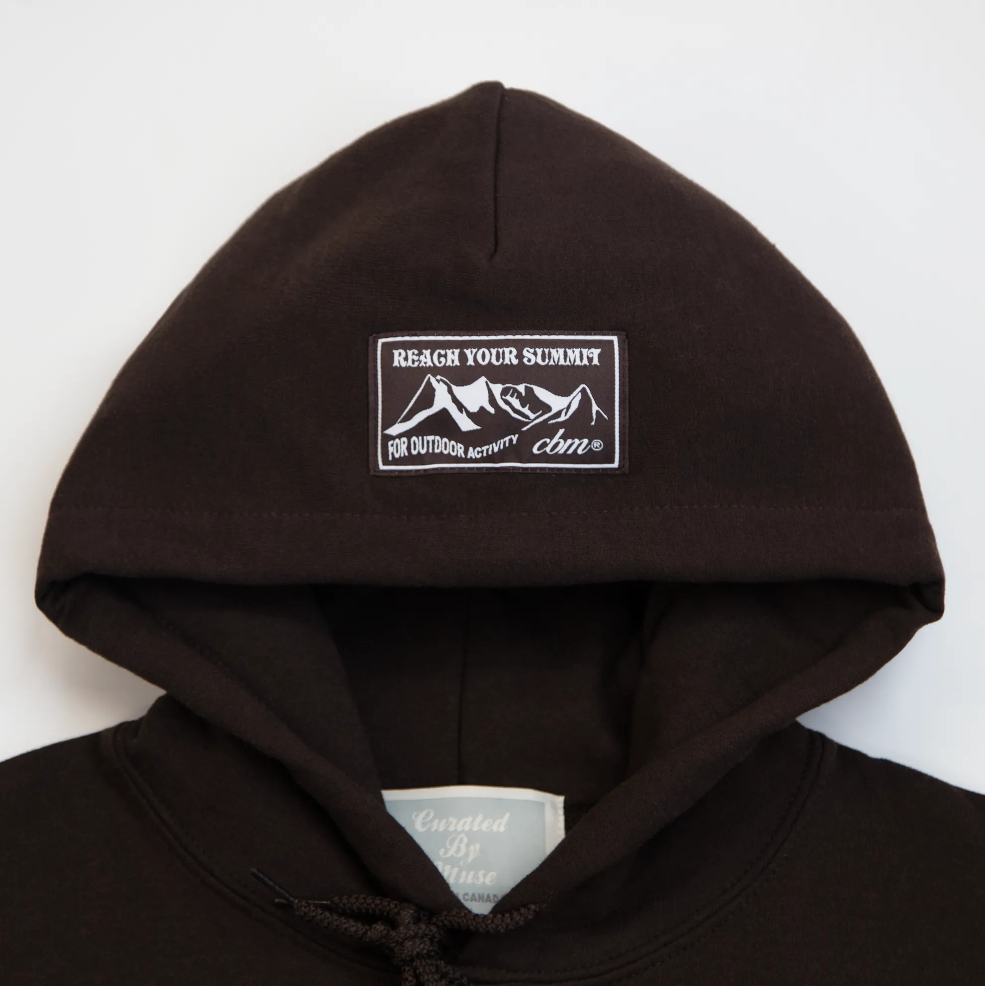 OG Chenille Brown Hoodie - Coconut