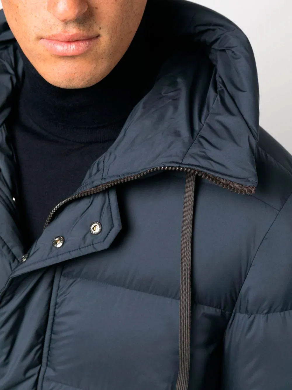 Padded down jacket