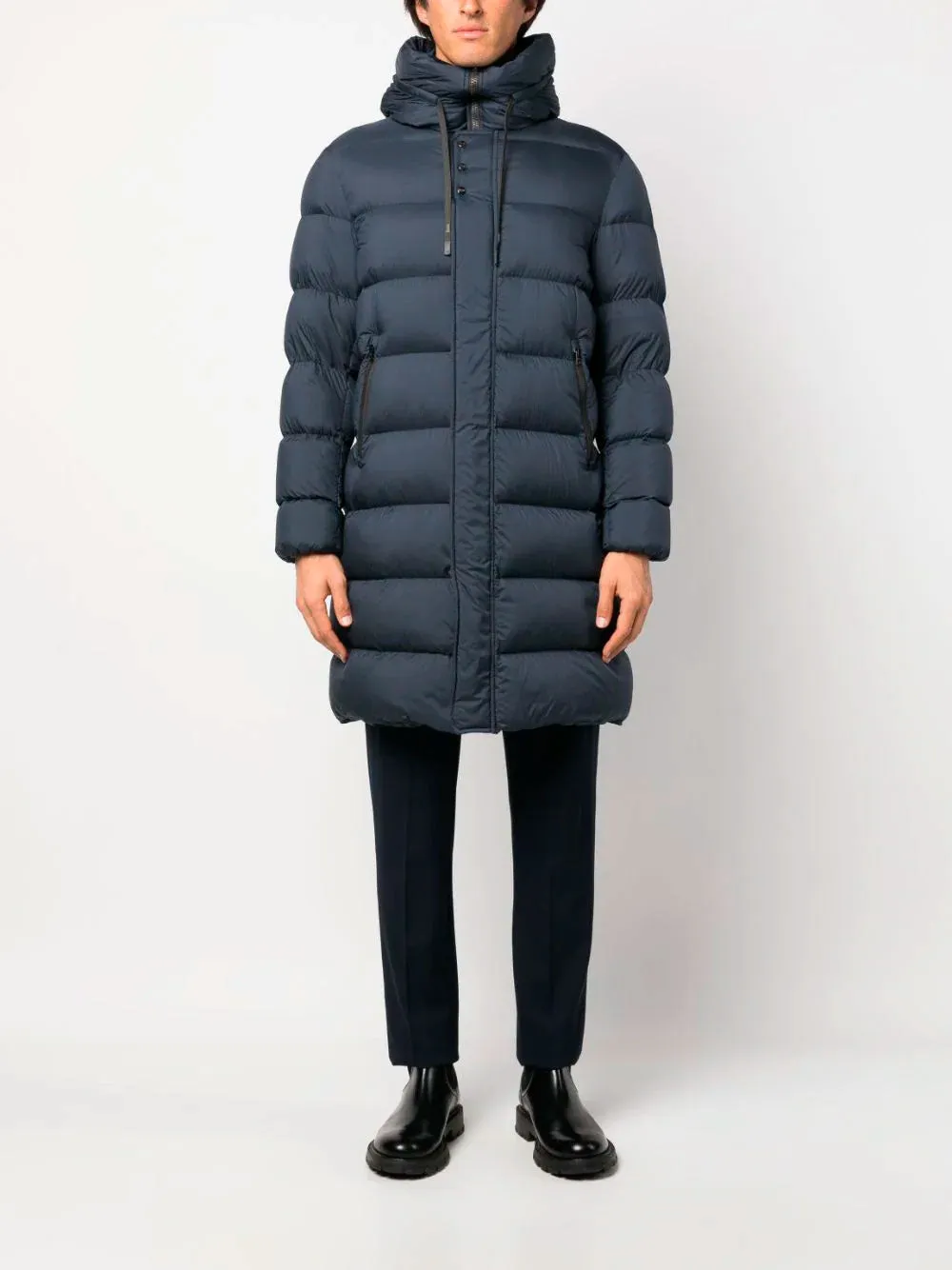 Padded down jacket
